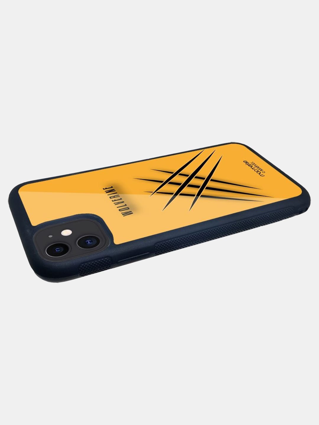 Minimalistic Wolverine - iPhone 11 Glass Cover