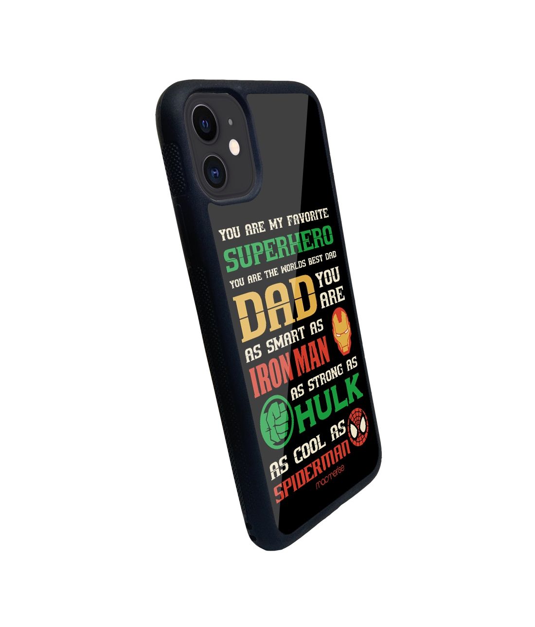 Superhero Dad - iPhone 11 Glass Cover