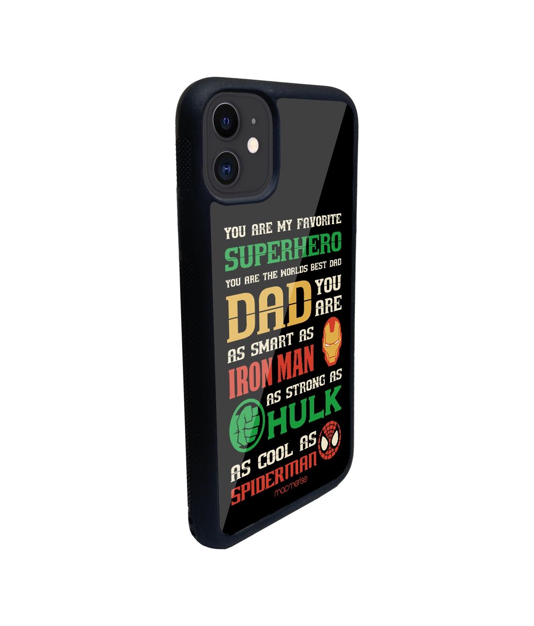Superhero Dad - iPhone 11 Glass Cover