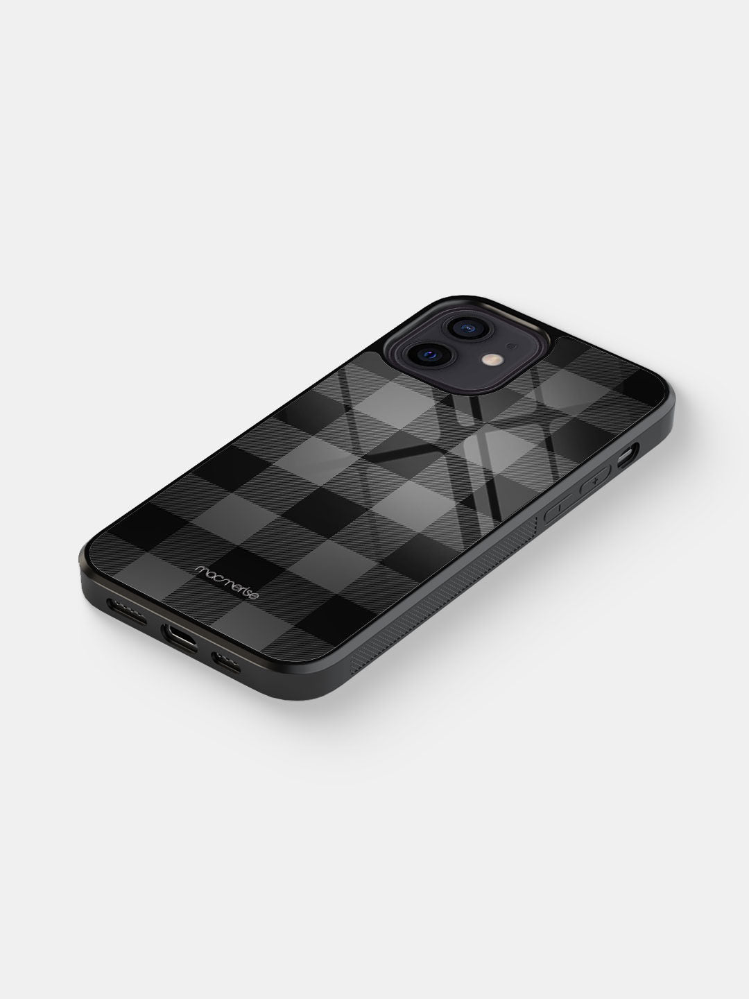 Checkmate Black - iPhone 12 Pro Glass Cover