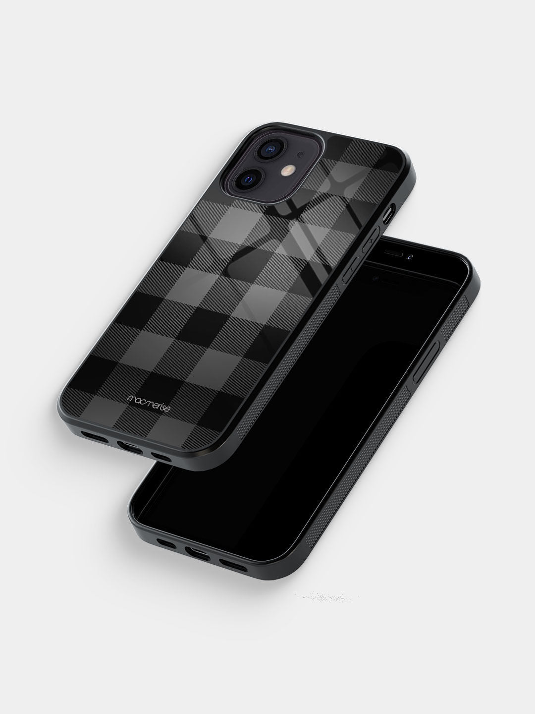 Checkmate Black - iPhone 12 Pro Glass Cover