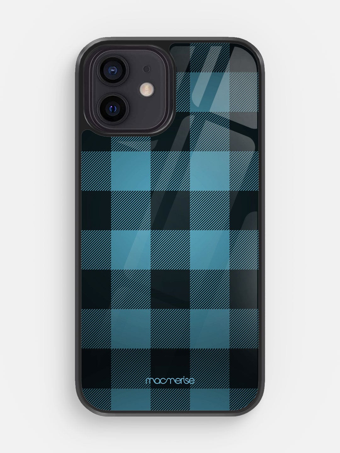 Checkmate Blue - iPhone 12 Glass Cover
