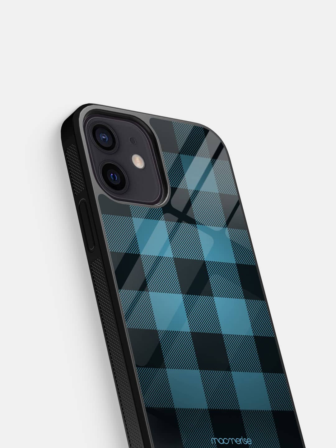 Checkmate Blue - iPhone 12 Glass Cover
