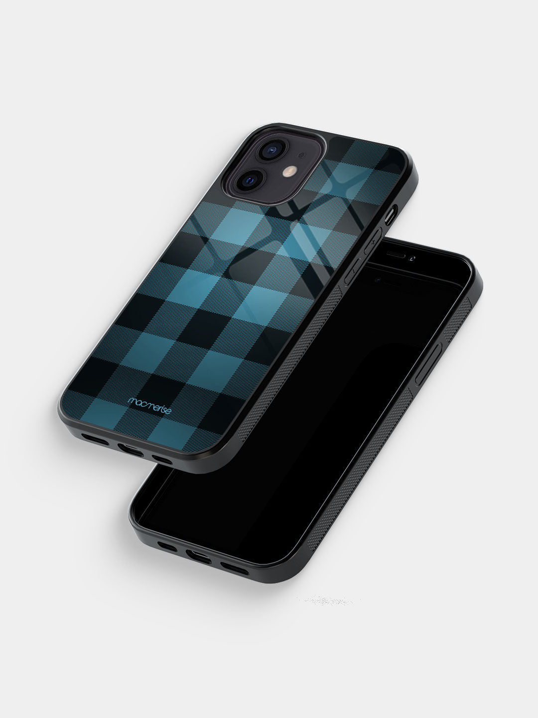 Checkmate Blue - iPhone 12 Glass Cover