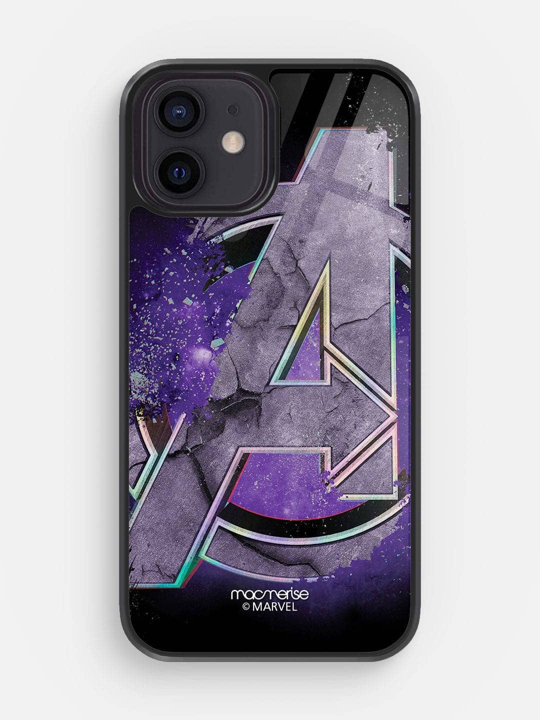 Endgame Logo Purple - iPhone 12 Glass Cover