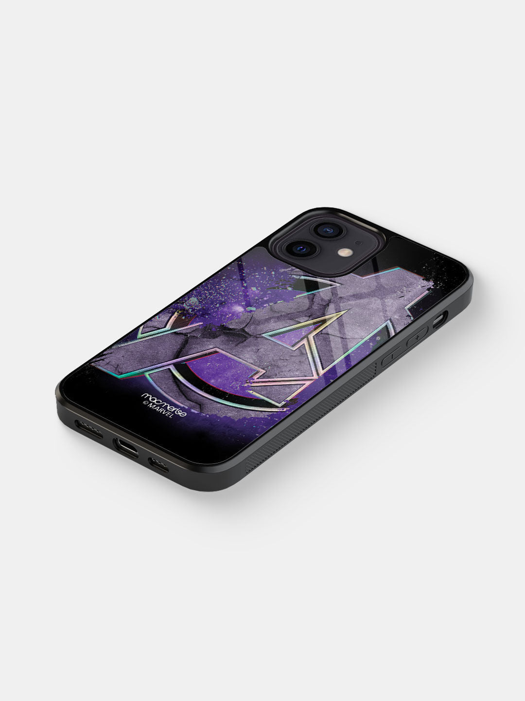 Endgame Logo Purple - iPhone 12 Glass Cover