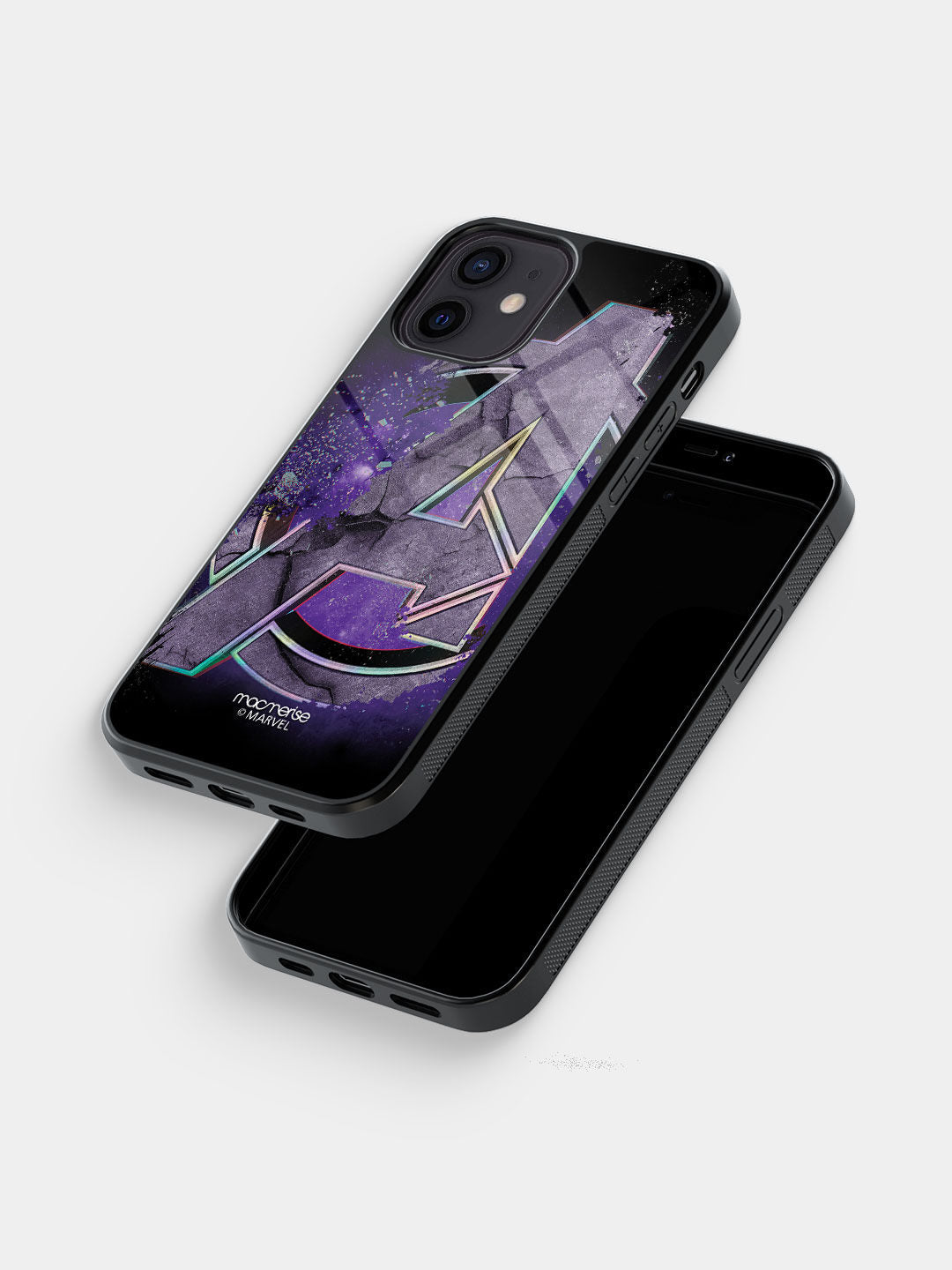Endgame Logo Purple - iPhone 12 Glass Cover