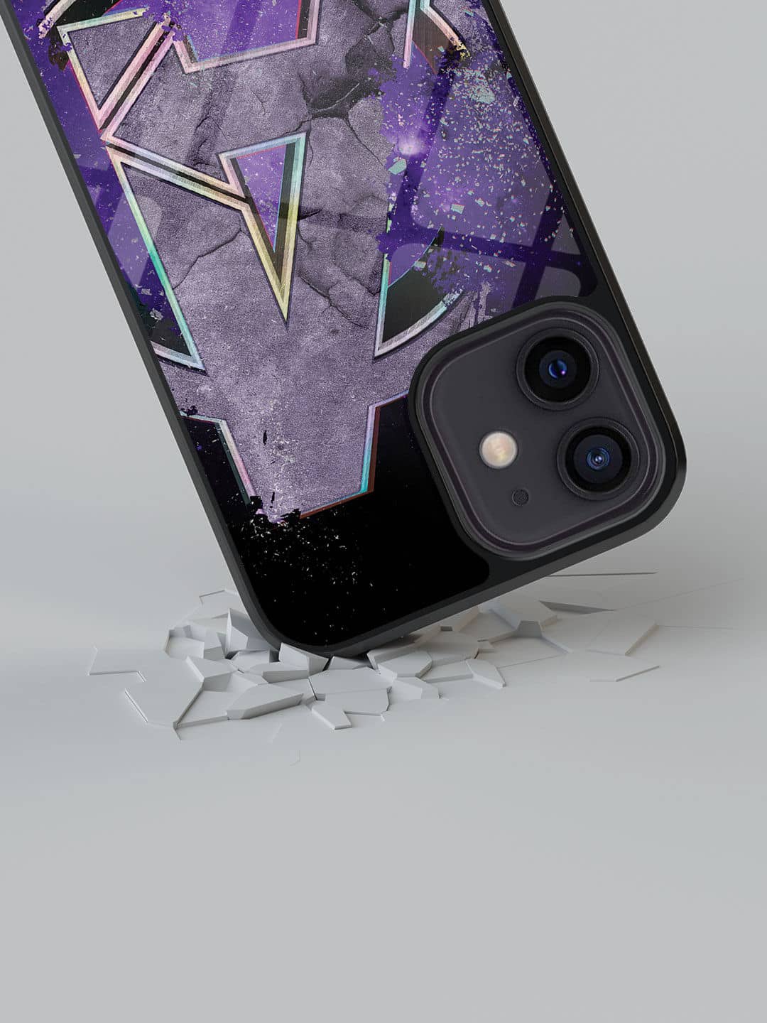 Endgame Logo Purple - iPhone 12 Glass Cover