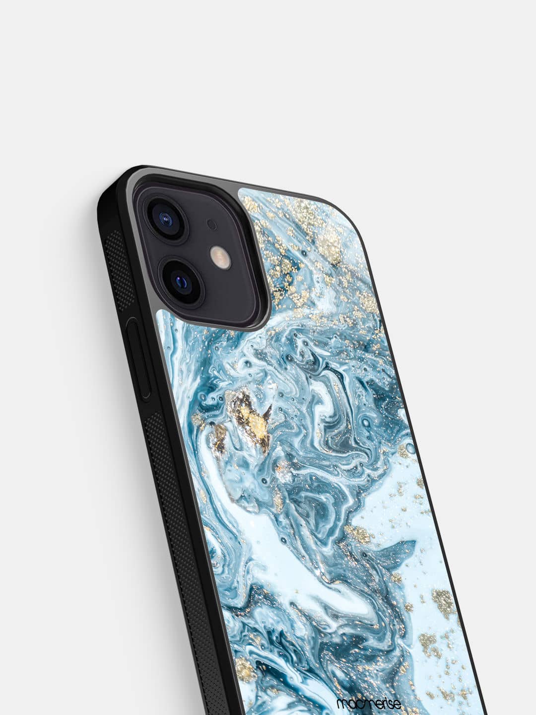 Marble Blue Macubus - iPhone 12 Glass Cover