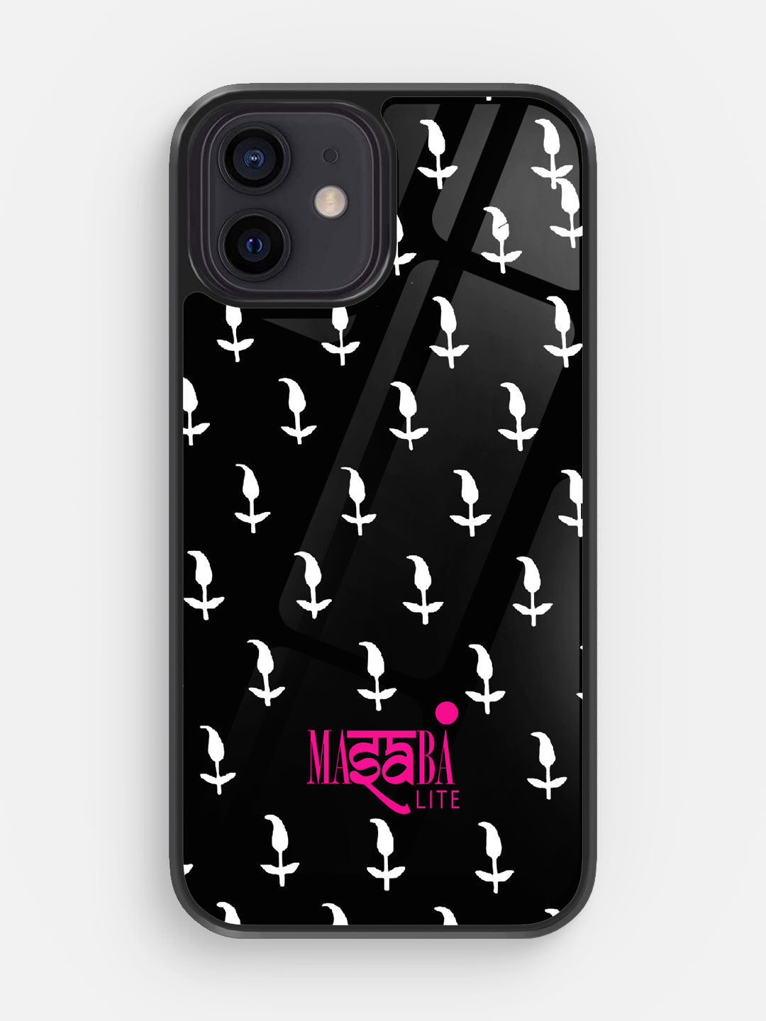 Masaba Leaf Motif - iPhone 12 Glass Cover