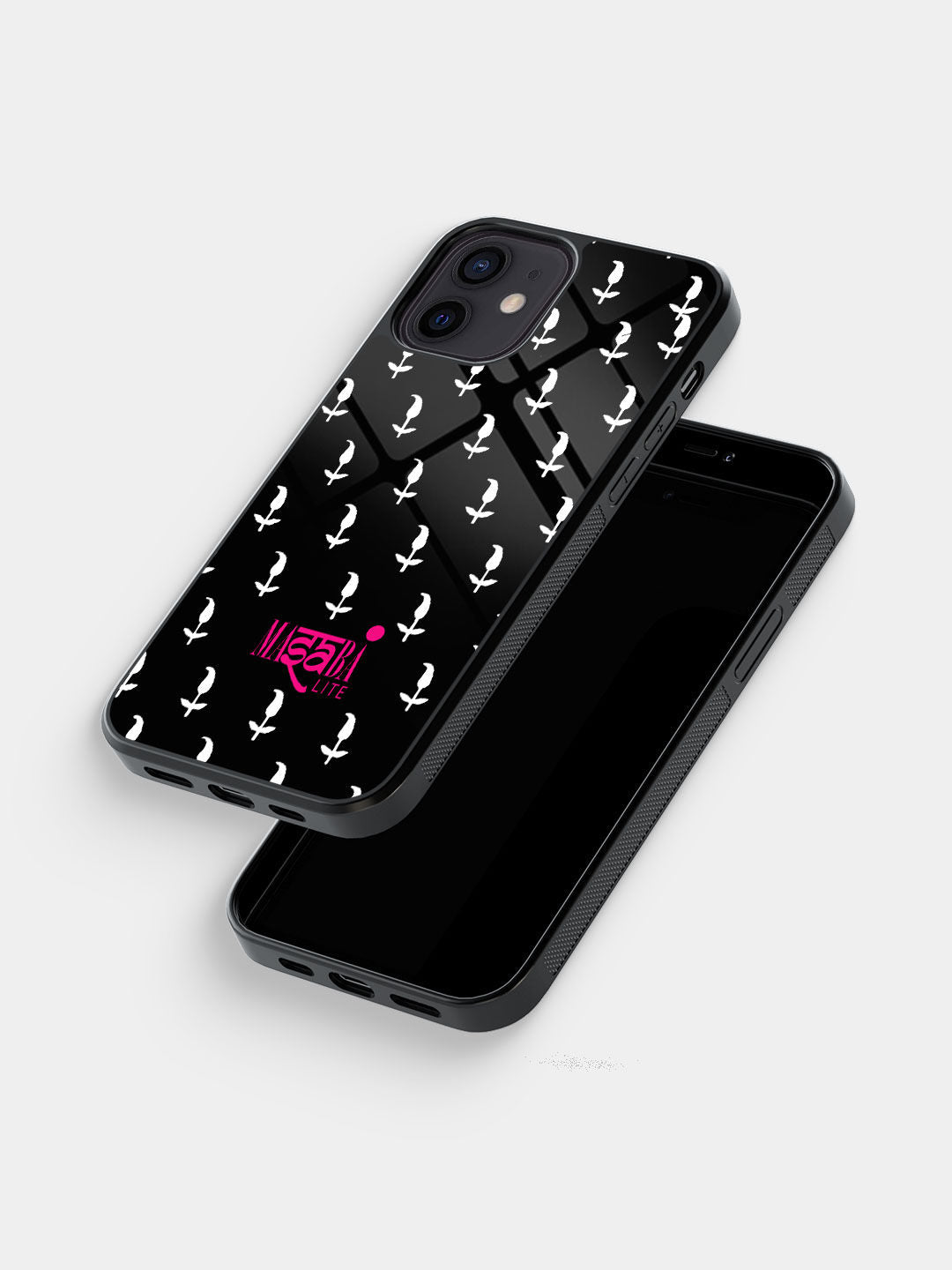 Masaba Leaf Motif - iPhone 12 Glass Cover