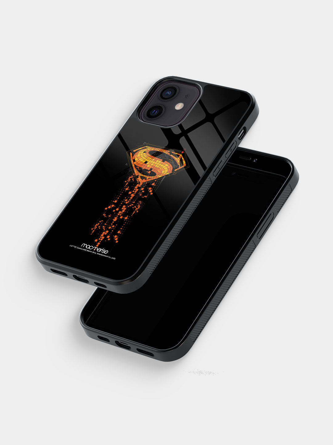 Superman Mosaic - iPhone 12 Glass Cover