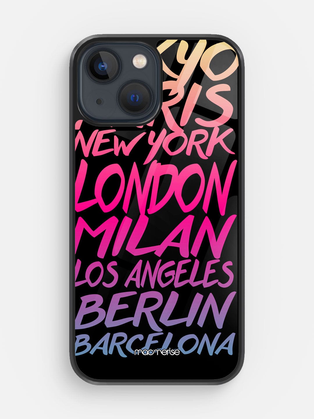 Fashion Cities - iPhone 14 Plus Glass Cover