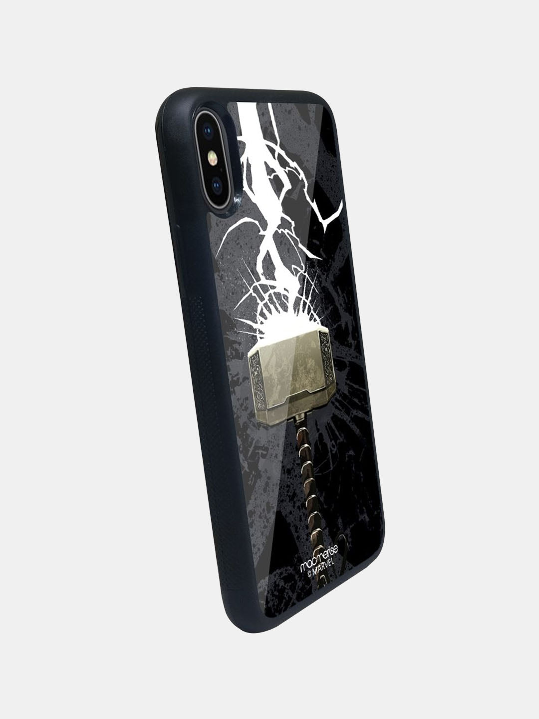 The Thunderous Hammer - iPhone X Glass Cover
