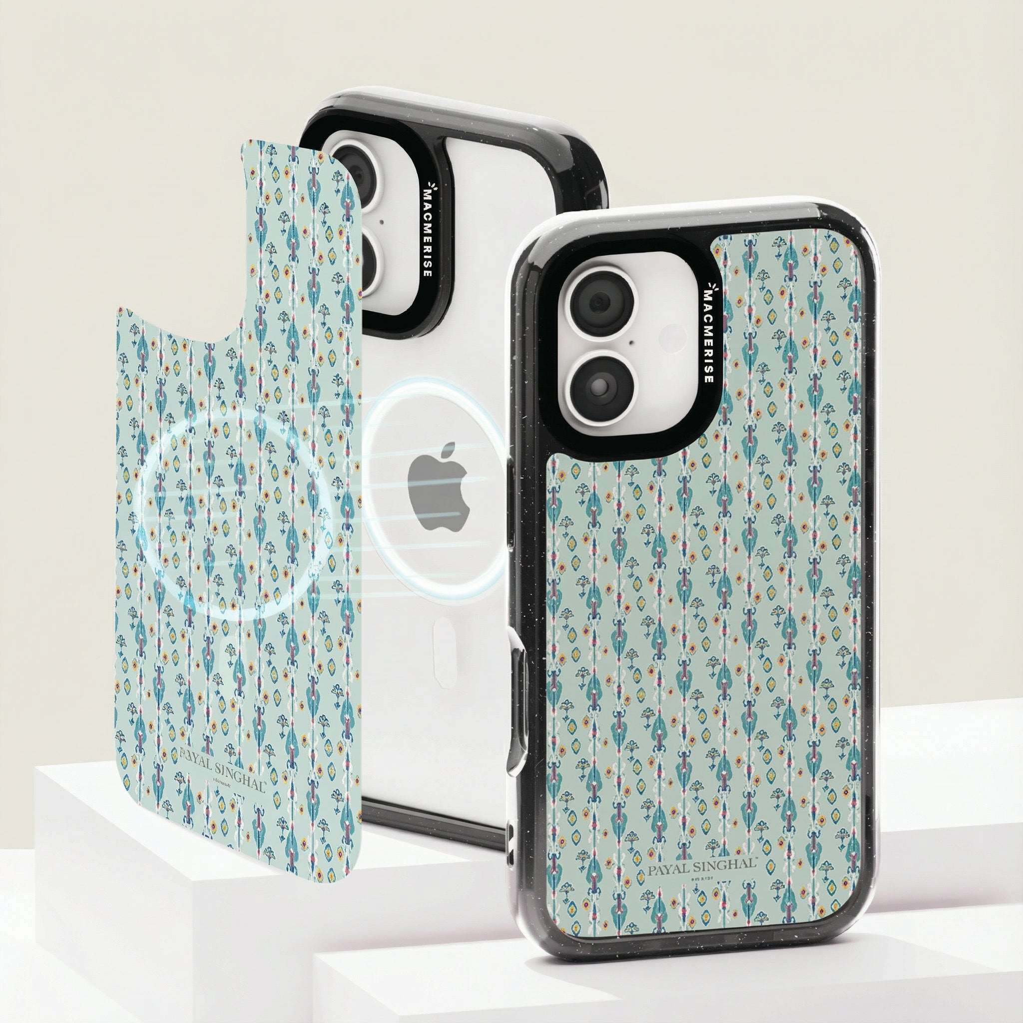 Payal Singhal Blue Ikat - iPhone 14 Cover - Situationship