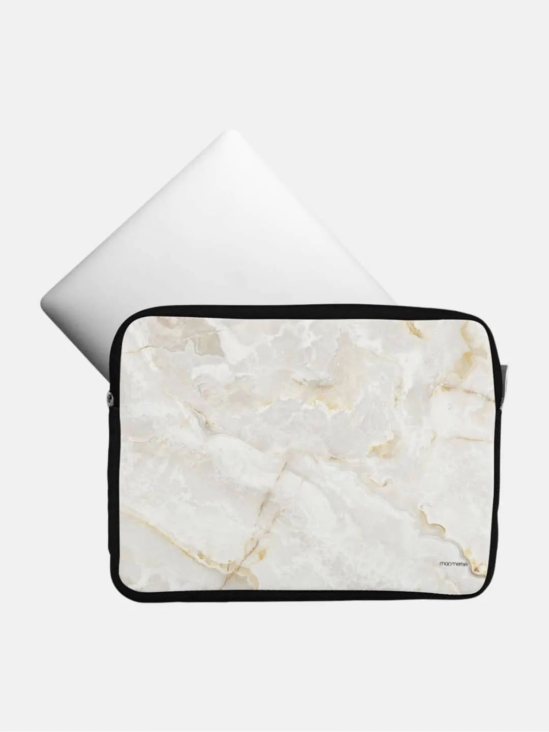 Marble Creama Marfil - Laptop Sleeve - Neoprene
