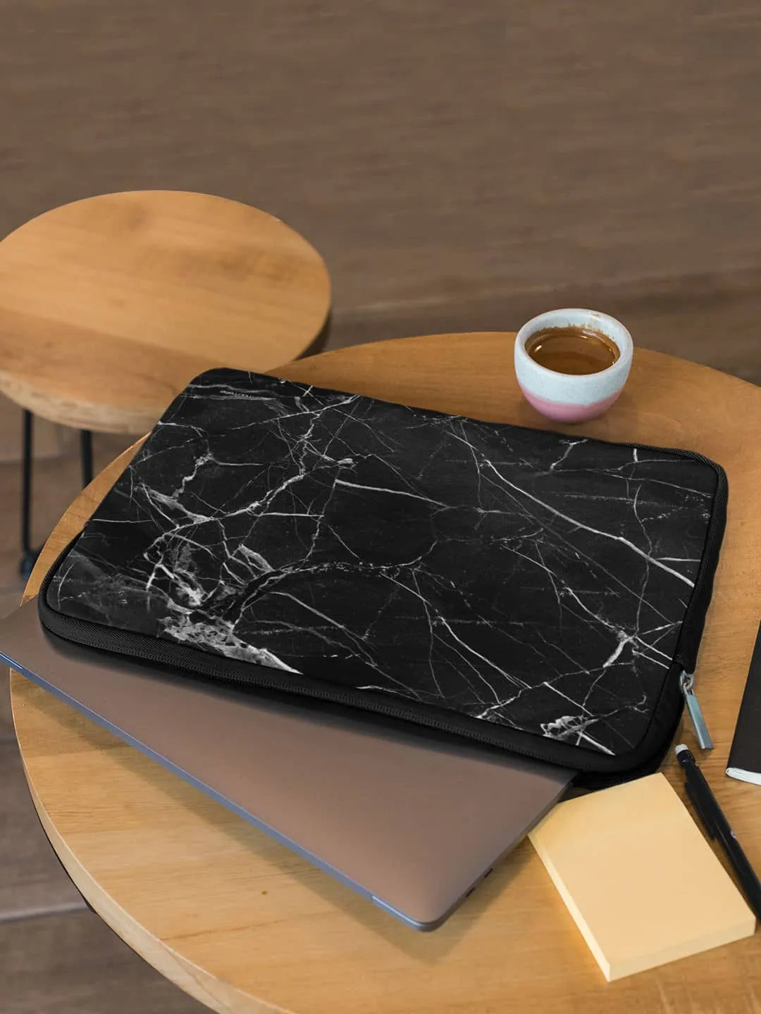 Marble Noir Belge - Laptop Sleeve - Neoprene