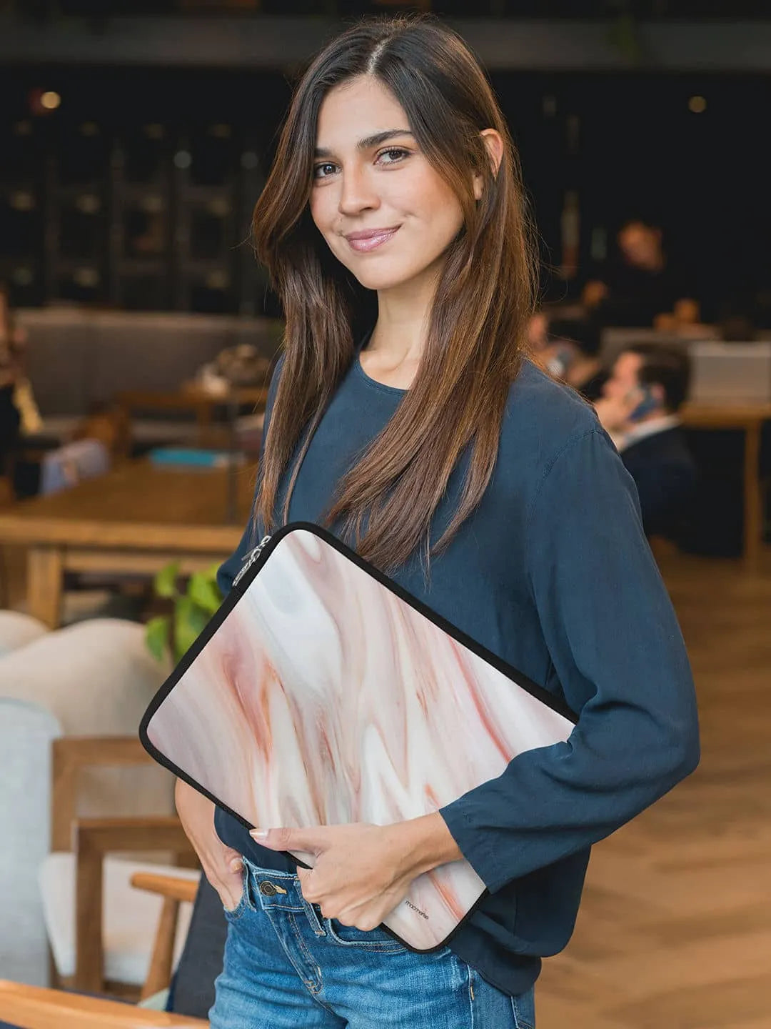 Marble Rosa Levanto - Laptop Sleeve - Neoprene