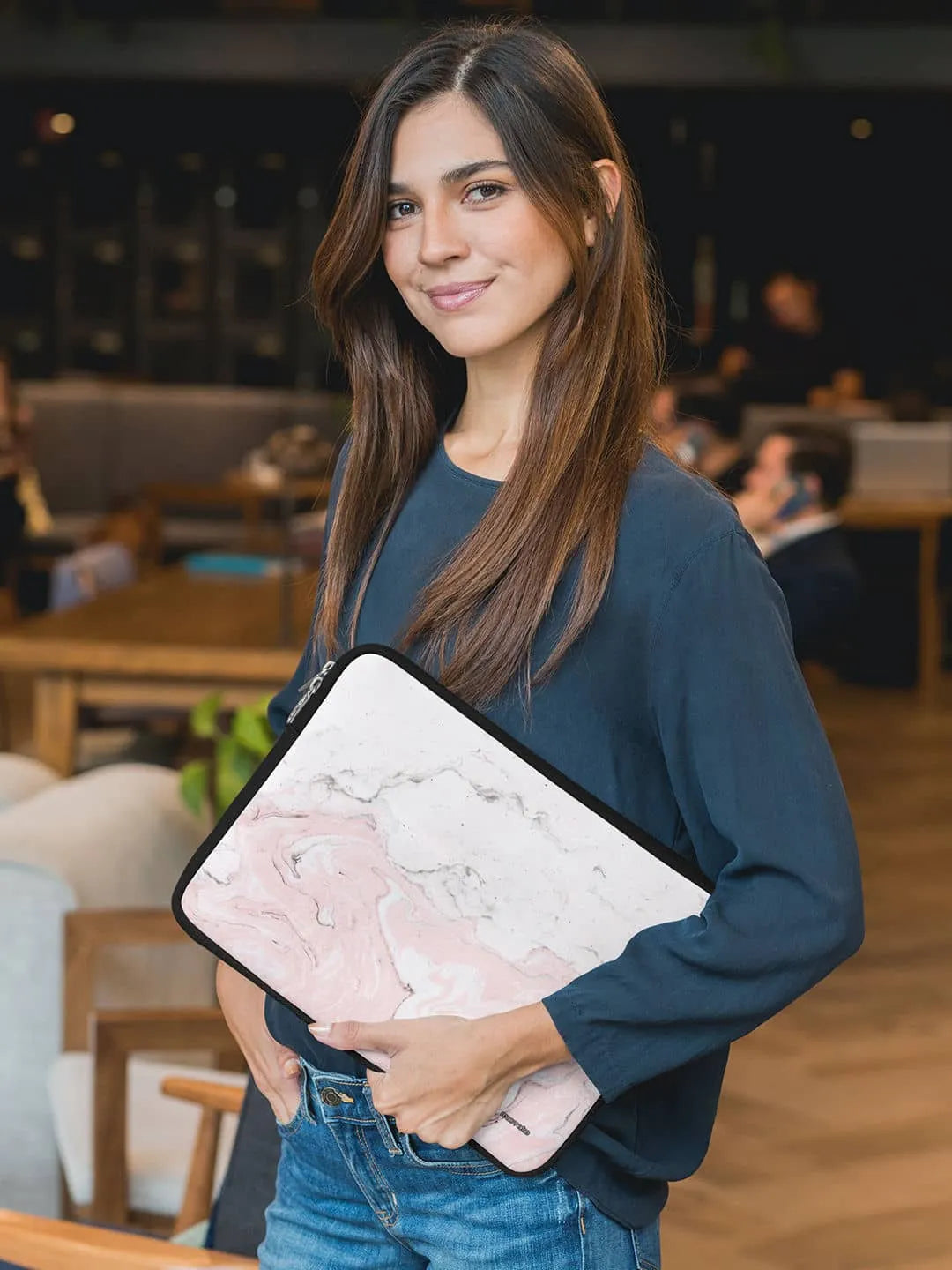 Marble Rosa Verona - Laptop Sleeve - Neoprene