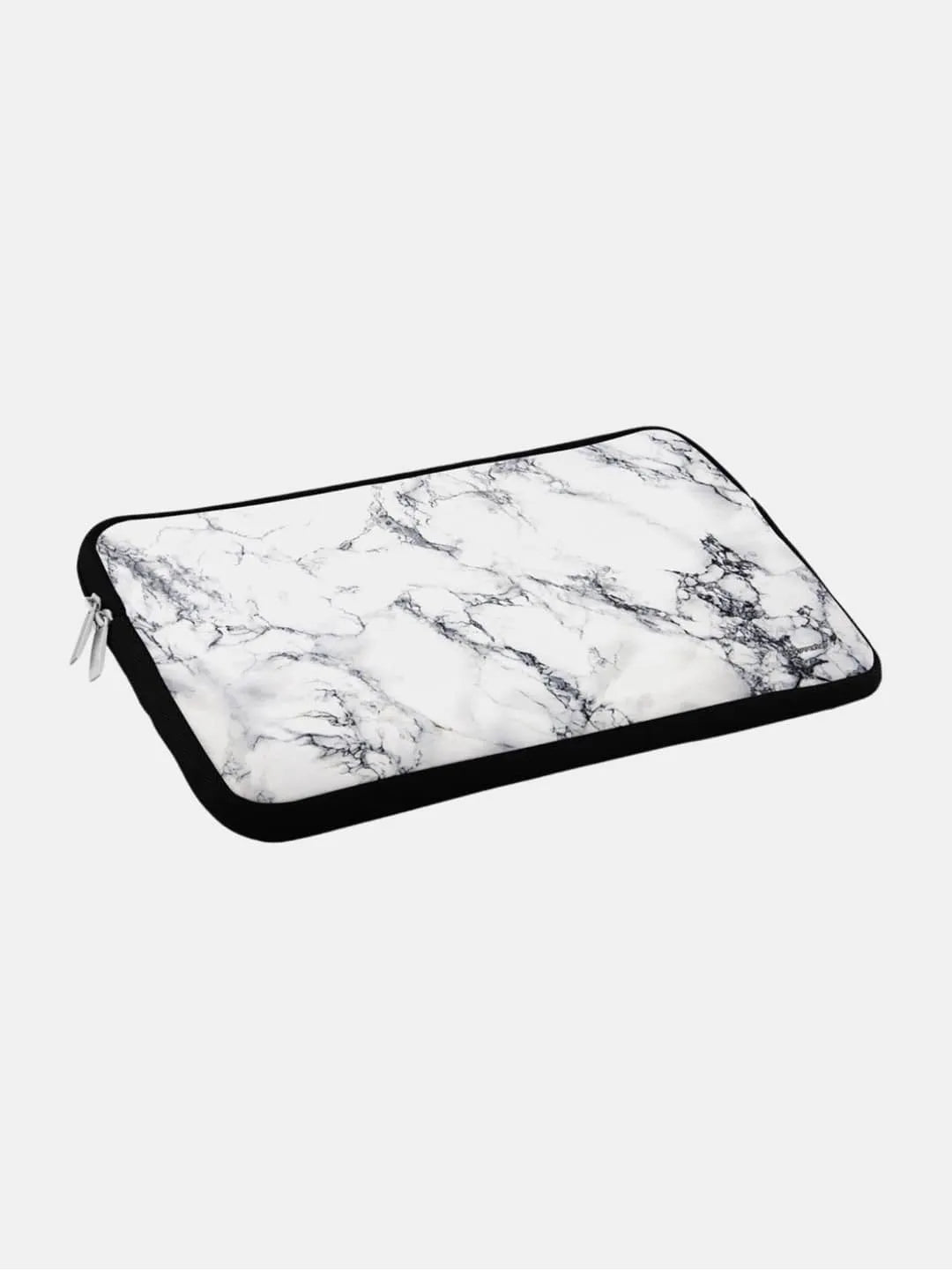 Marble White Luna - Laptop Sleeve - Neoprene