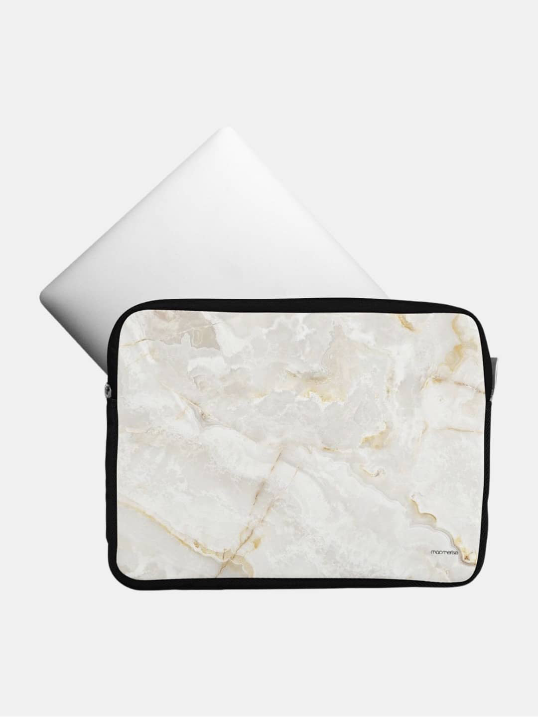 Marble Creama Marfil - Laptop Sleeve 15 inches