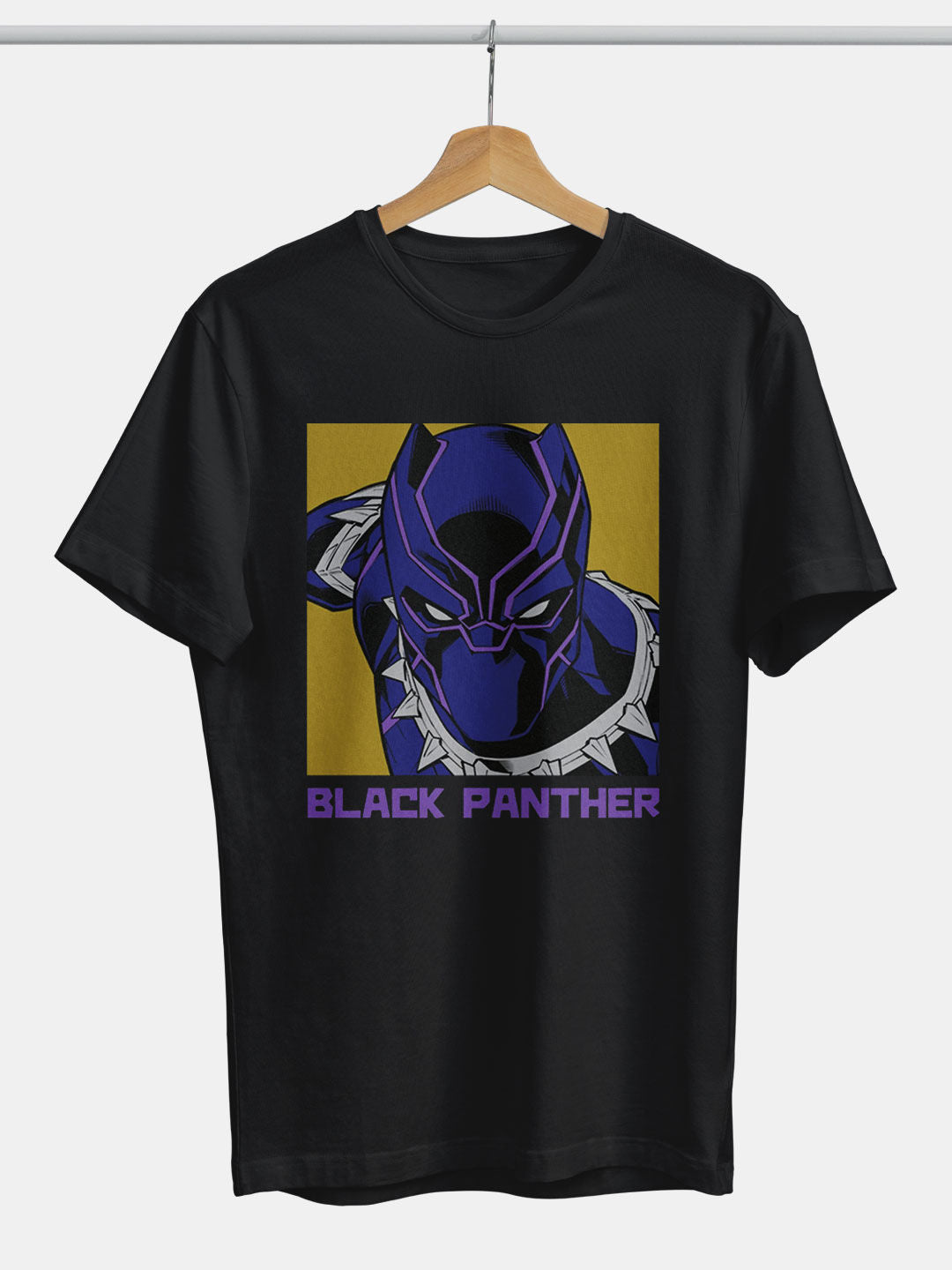 Comic Black Panther - Mens T-Shirt Black XXL