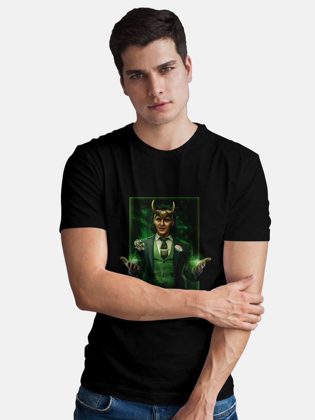 President Loki - Mens T-Shirt Black XL