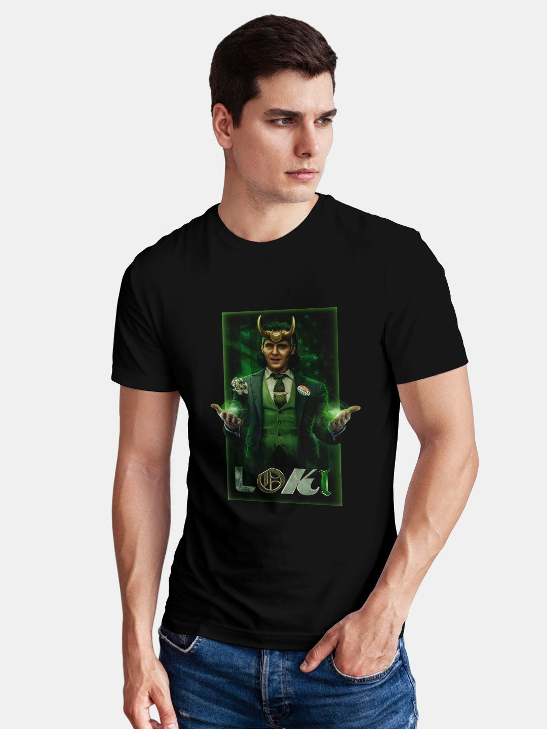 President Loki - Mens T-Shirt Black XL