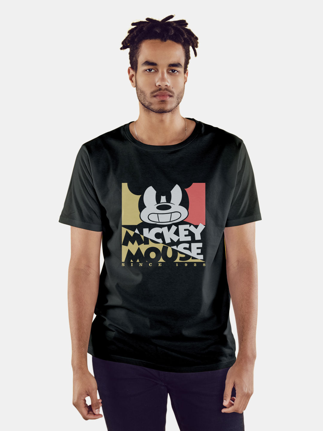 The Original Mickey - Mens T-Shirt Black XL