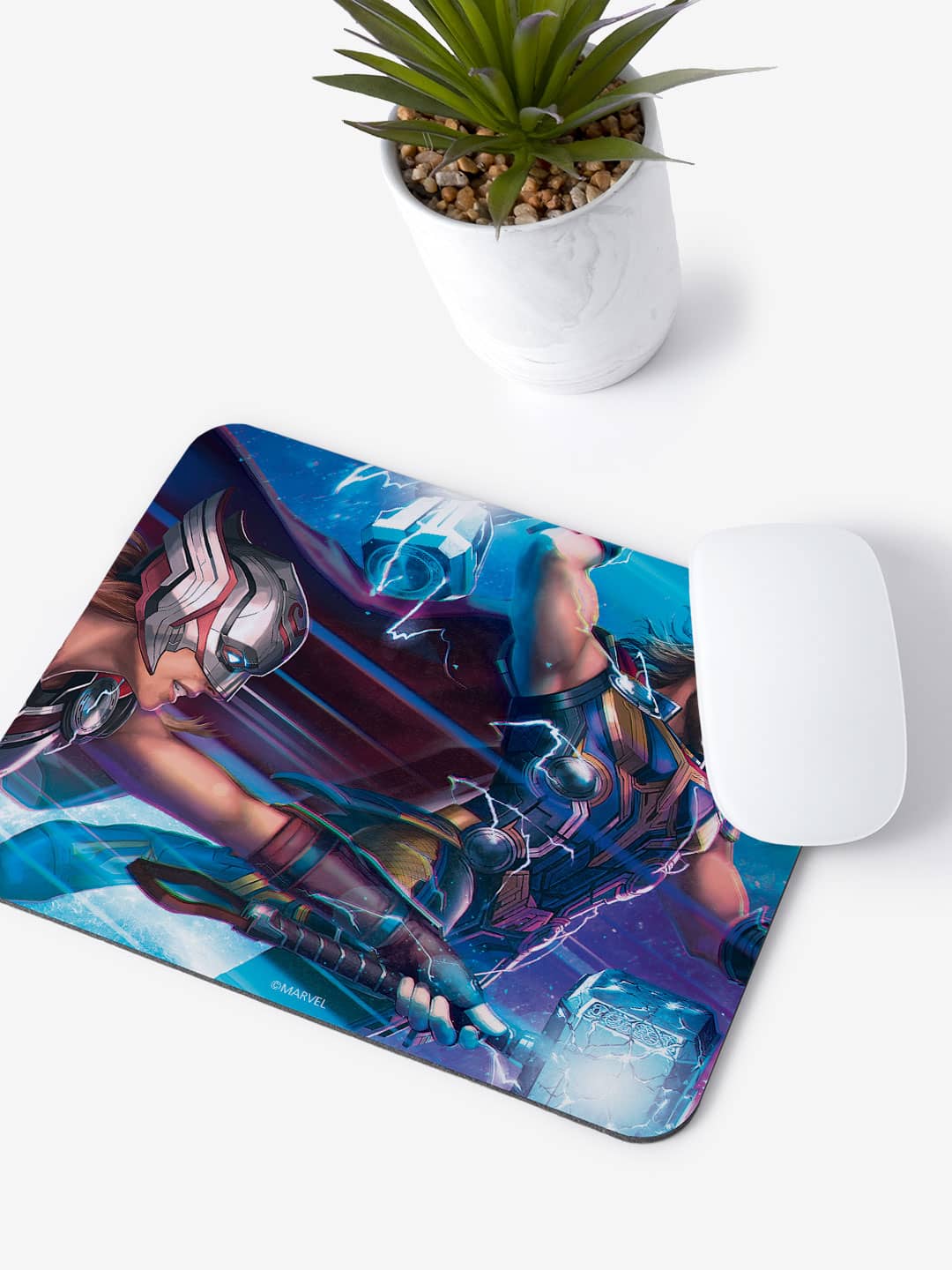 Mighty and Worthy - Mouse Pad