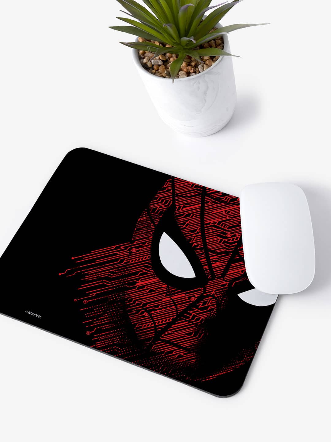 Sketch Out Spider Man - Mouse Pad