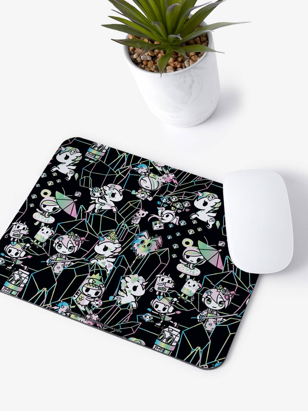 TD Black Graffiti - Mouse Pad