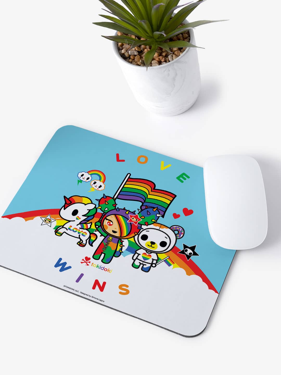 TD Love Wins - Mouse Pad