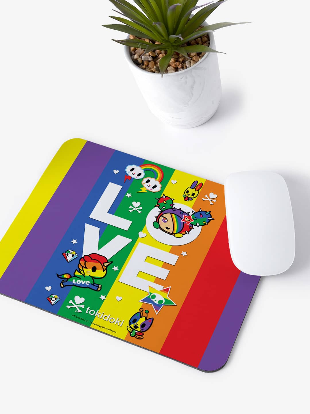 TD Pride Love - Mouse Pad
