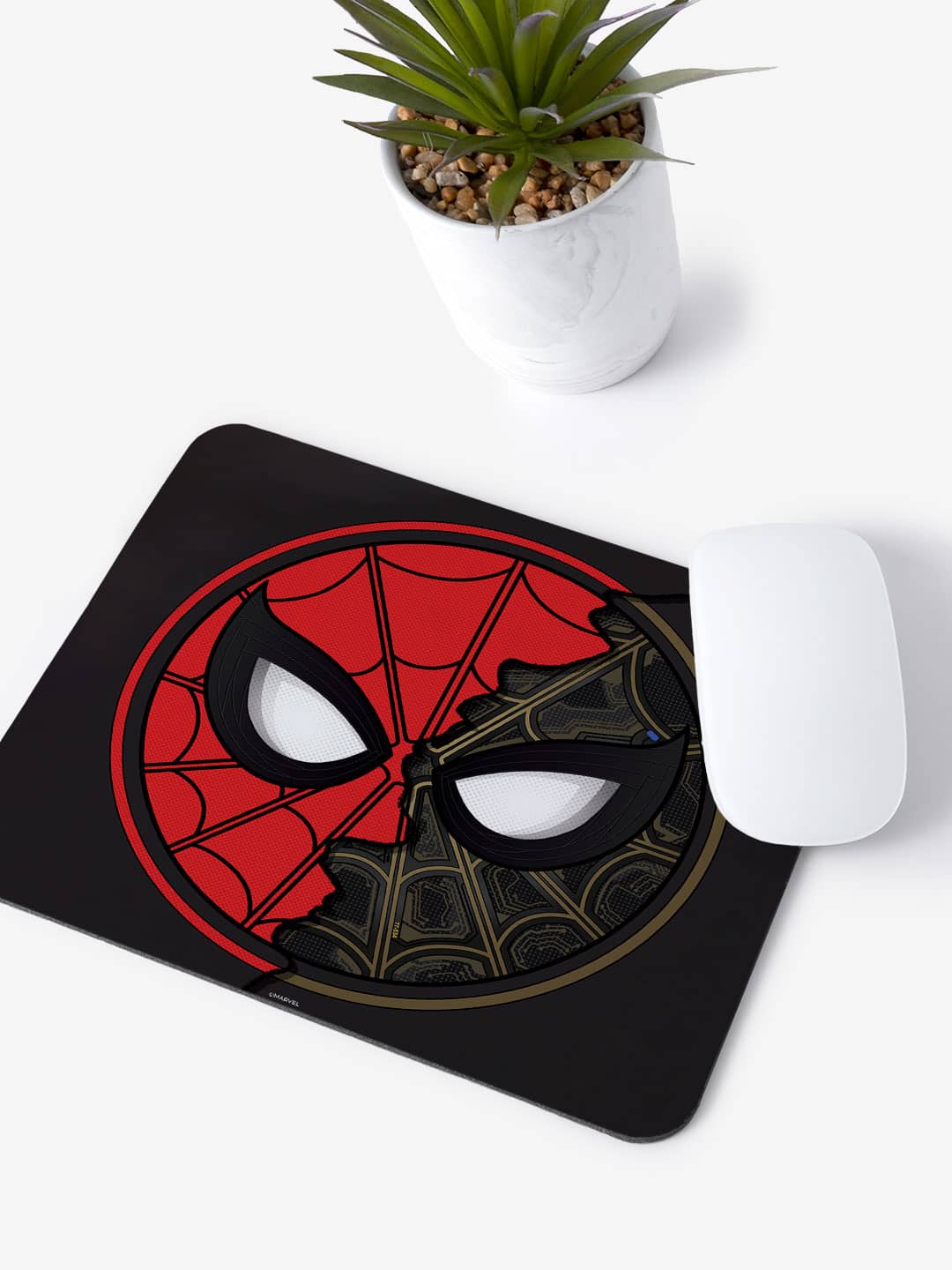 Two Face Spidey - Mouse Pad