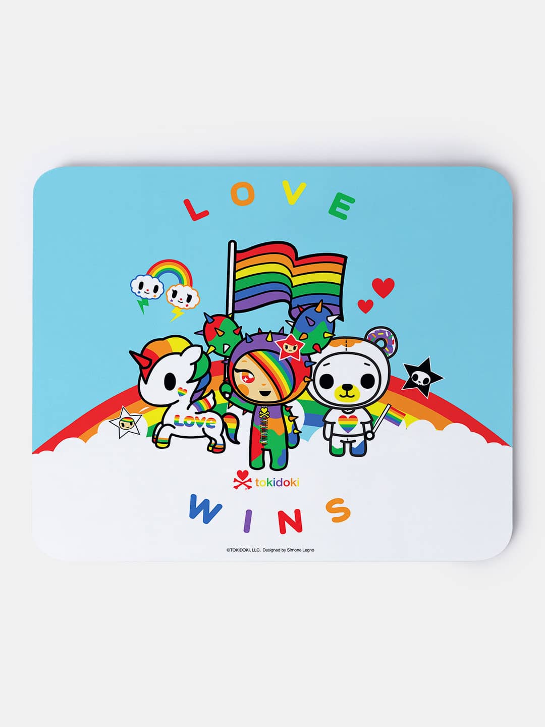 TD Love Wins - Mouse Pad