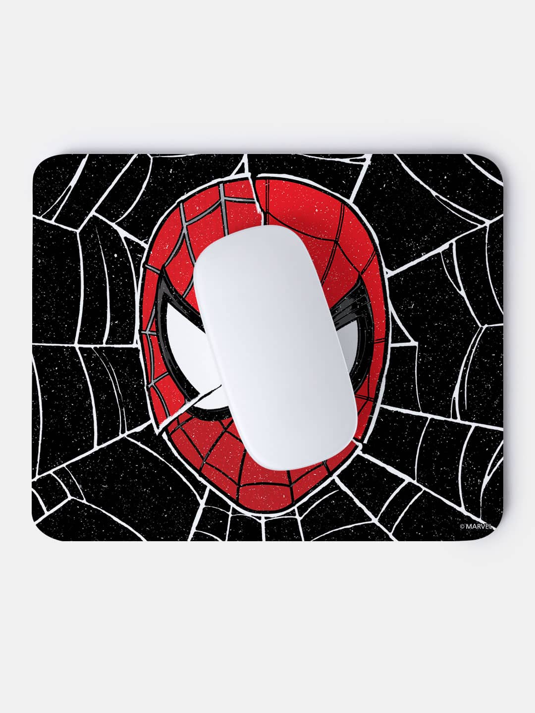 Spidey faces - Mouse Pad