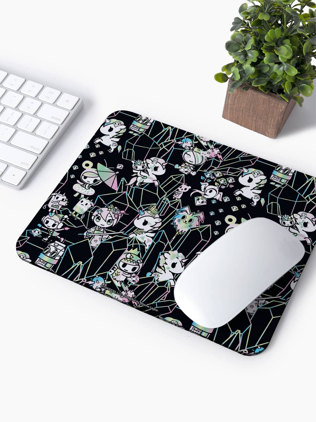 TD Black Graffiti - Mouse Pad