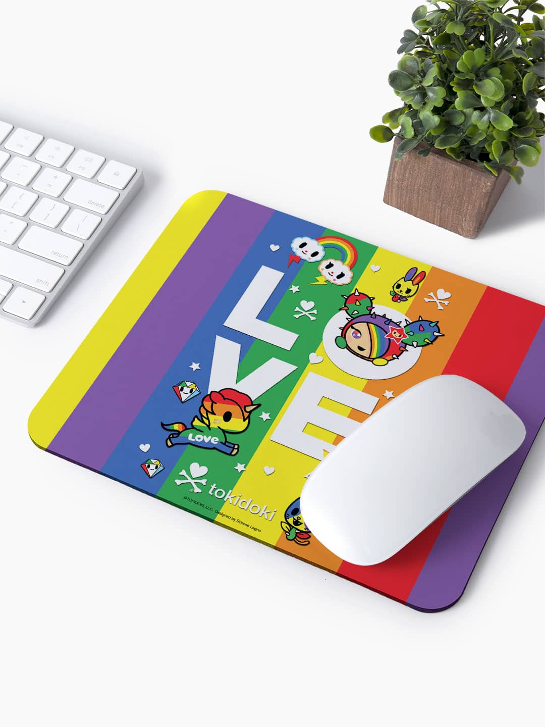 TD Pride Love - Mouse Pad
