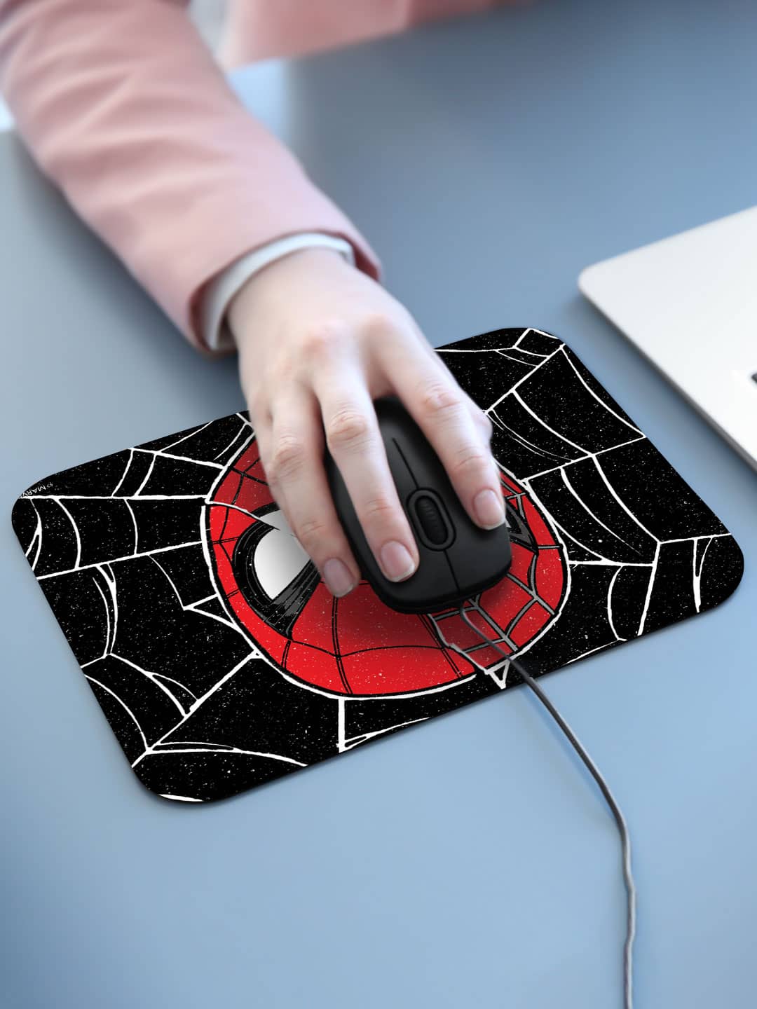 Spidey faces - Mouse Pad