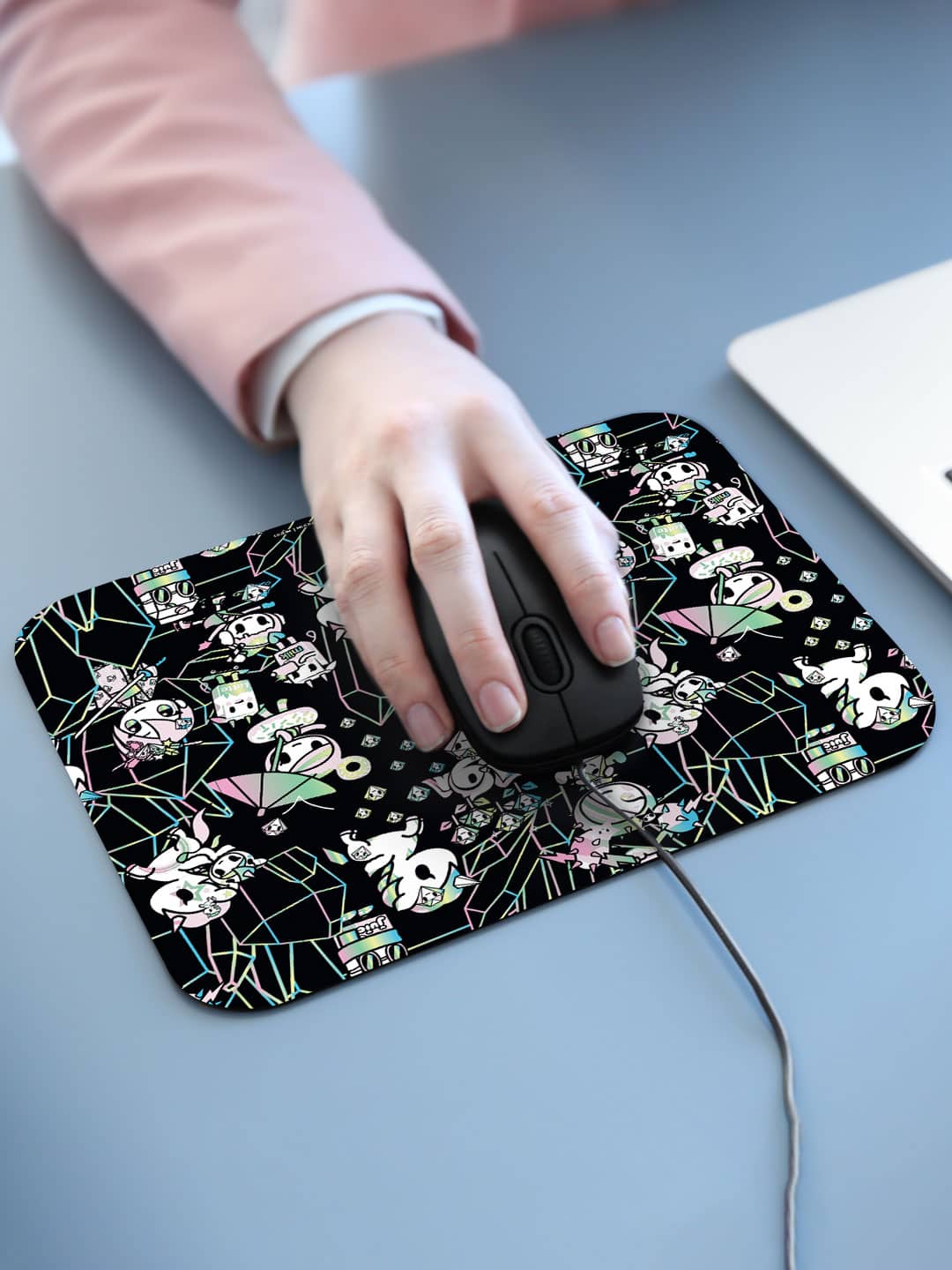 TD Black Graffiti - Mouse Pad