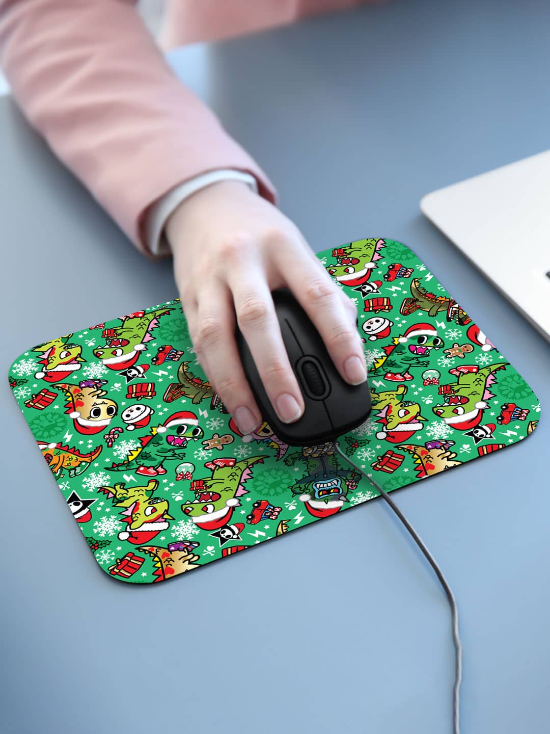 TD Snowflakes - Mouse Pad