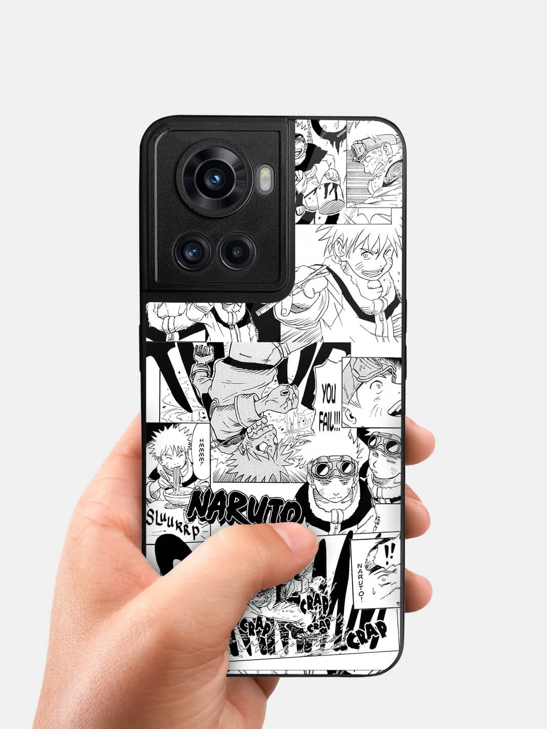 Naruto Collage - OnePlus 10R Glass Cover