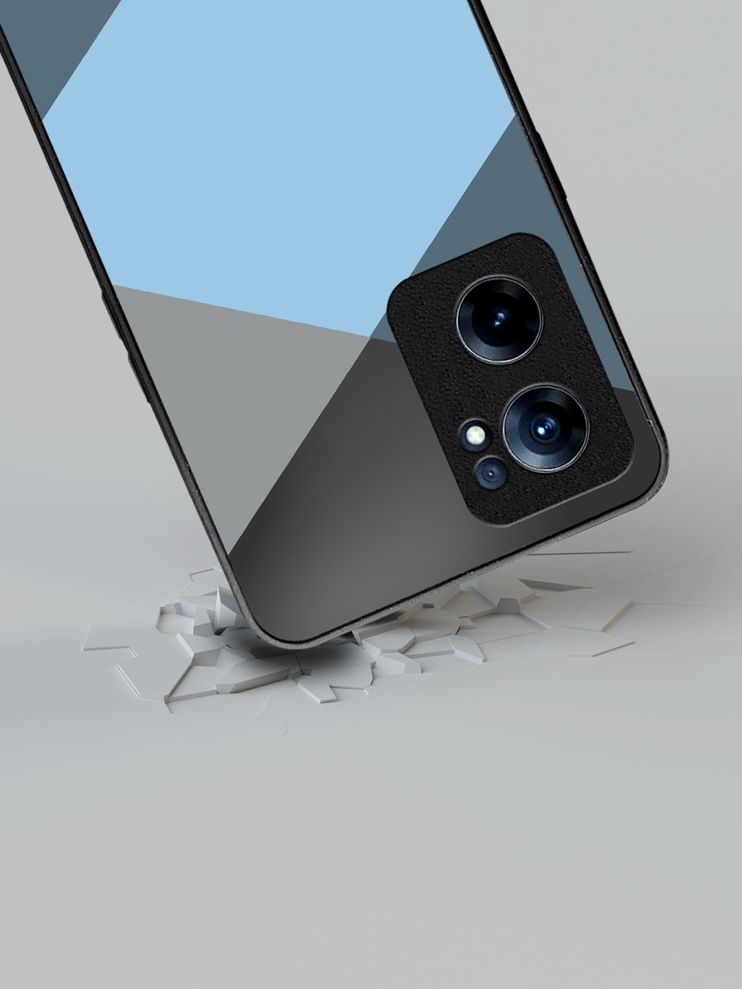 Criss Cross Blue - OnePlus Nord CE 2 Cover