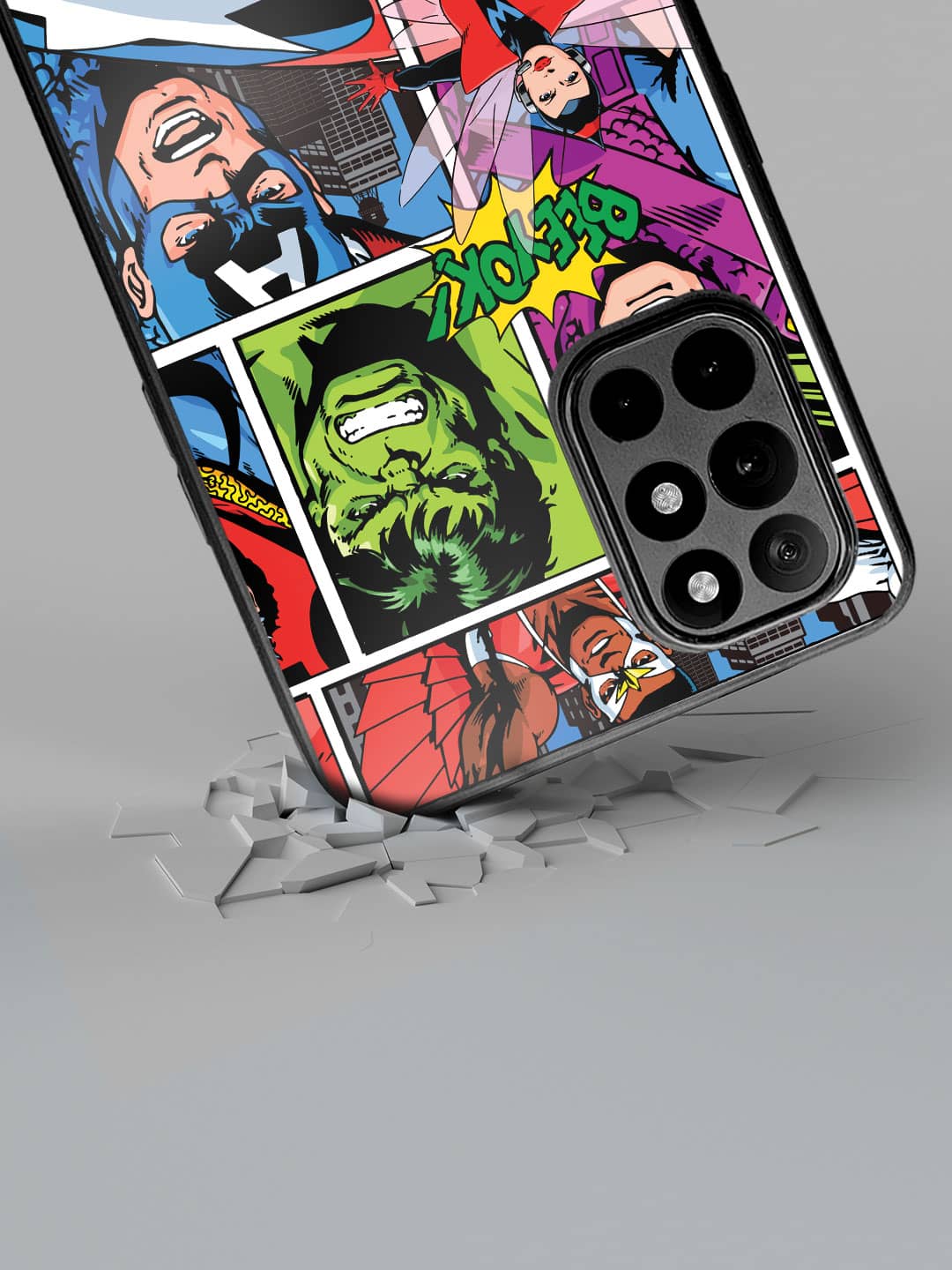 Comic Superheroes Mashup - OnePlus 8T Cover