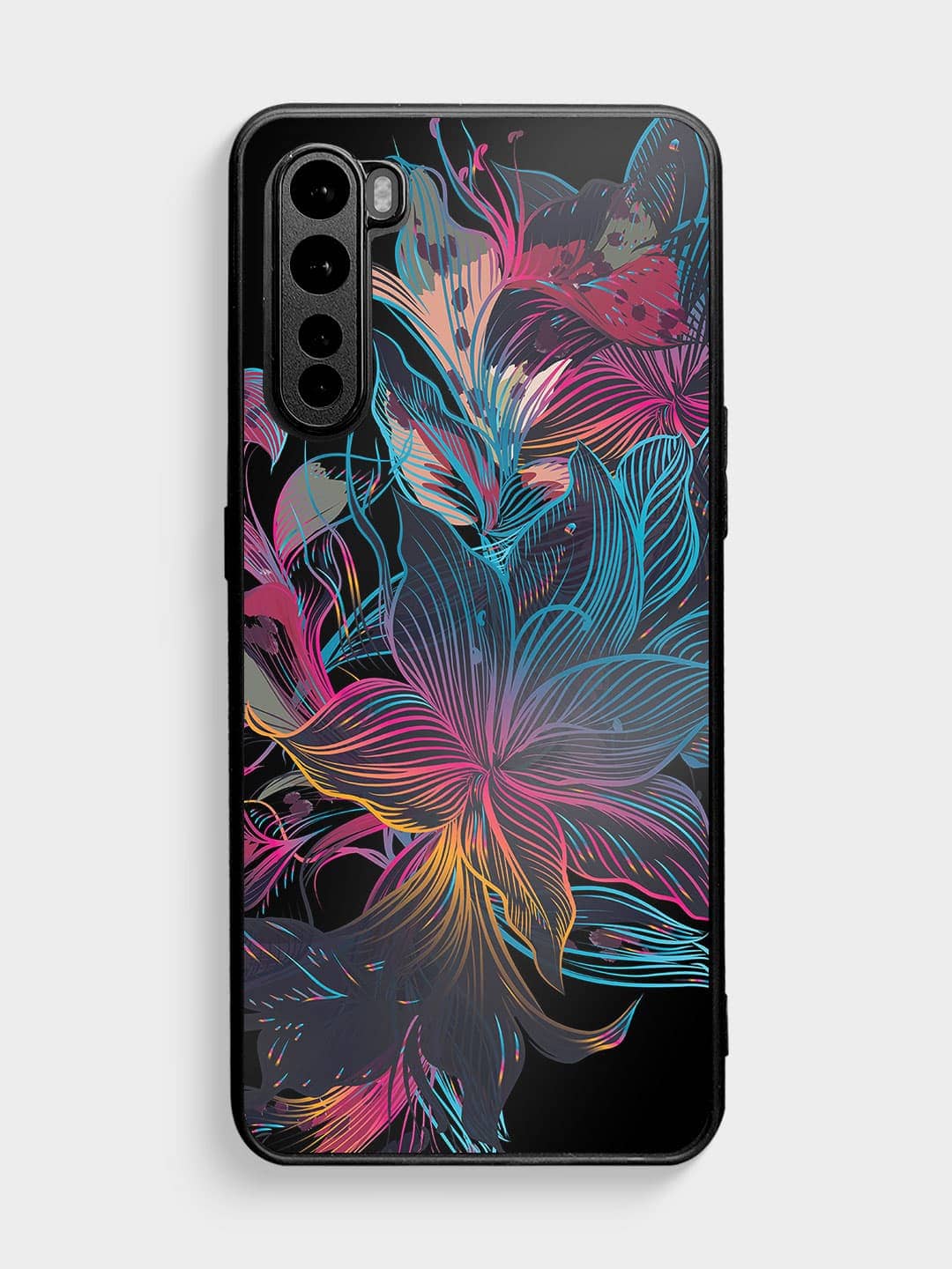 Neon Flowers - OnePlus Nord Cover
