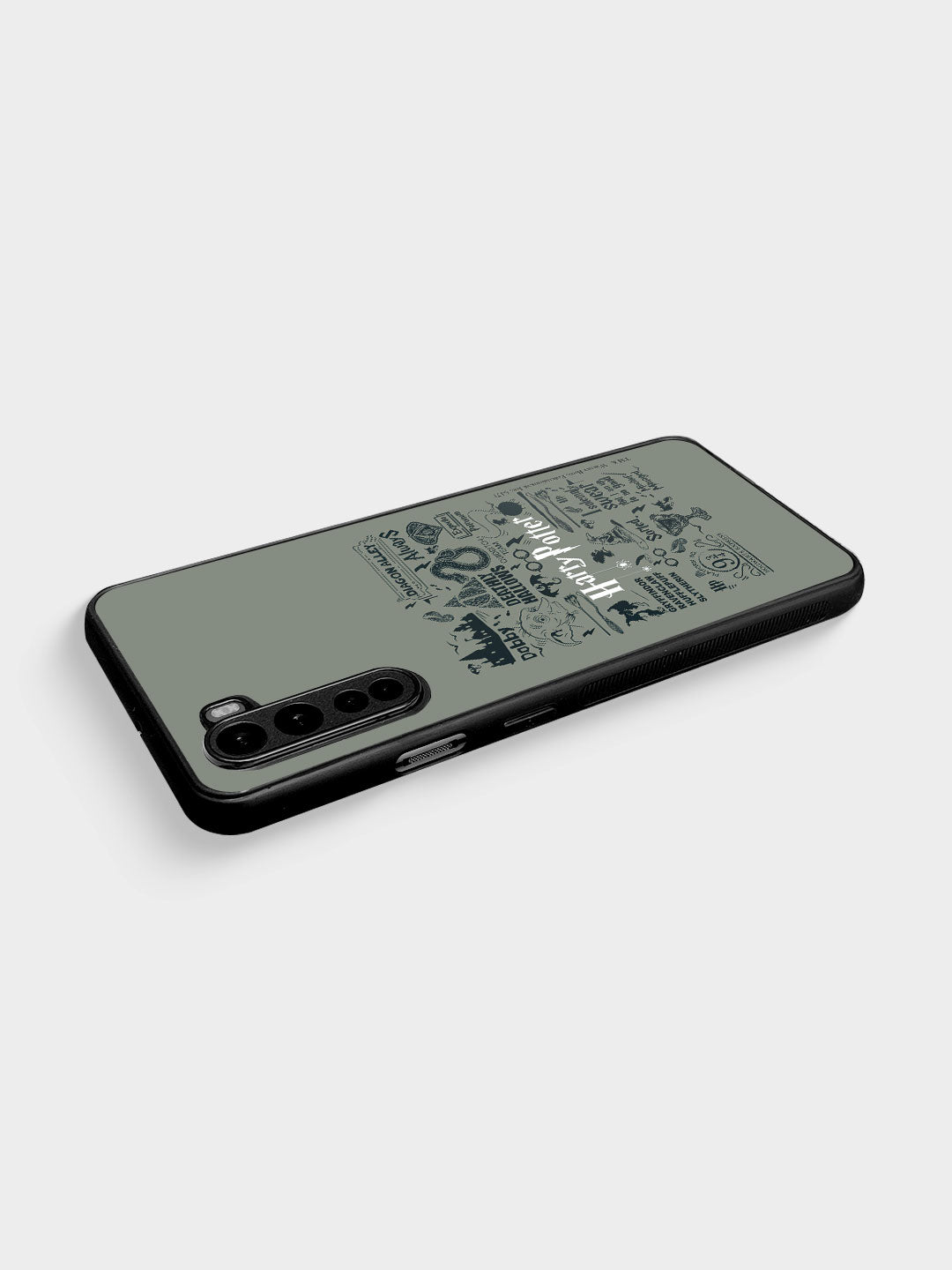 Harry Potter Infographic Grey - OnePlus Nord Cover