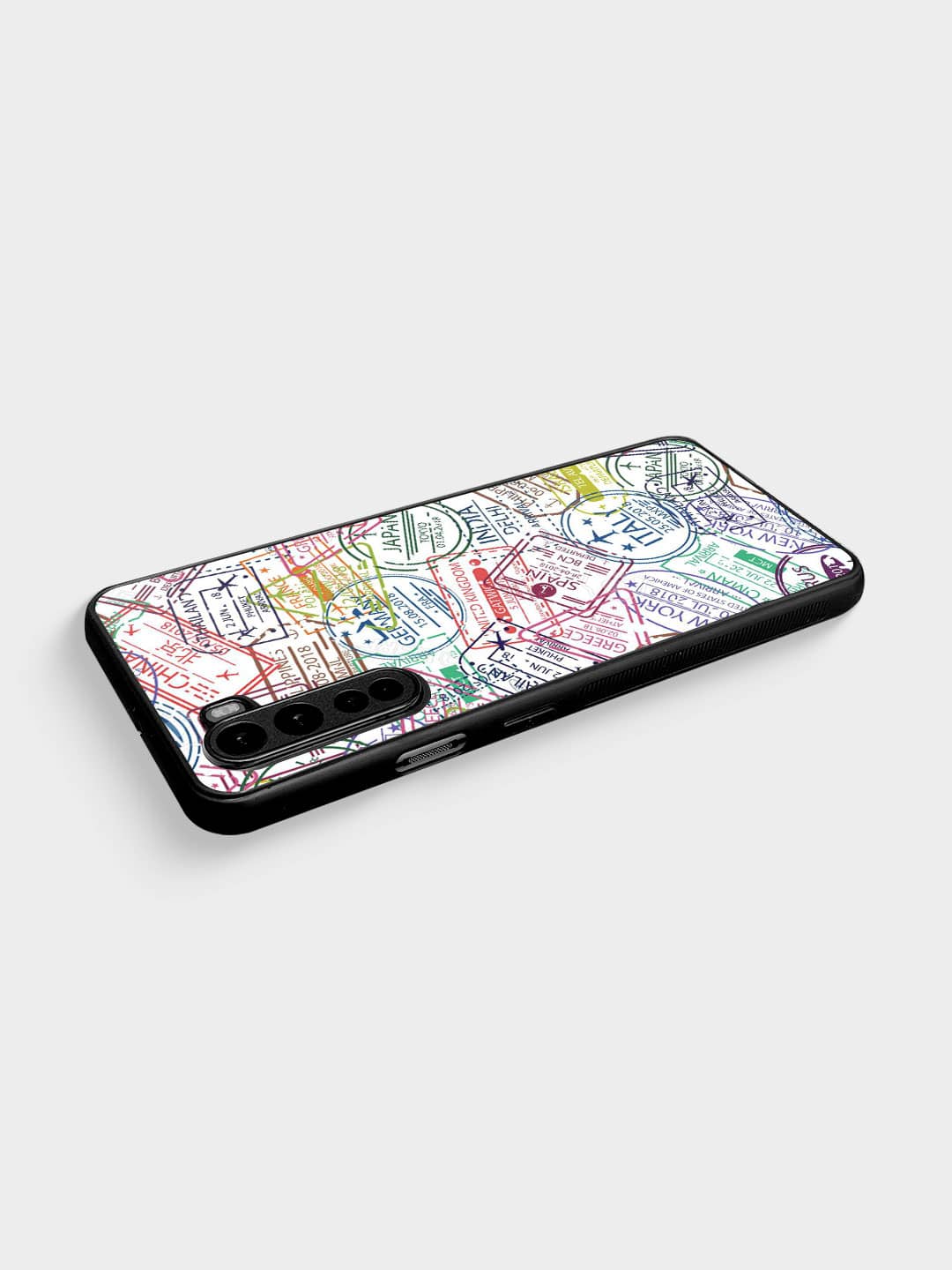 Immigration Stamps White - OnePlus Nord Cover