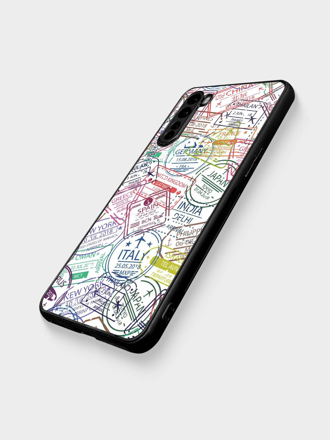 Immigration Stamps White - OnePlus Nord Cover