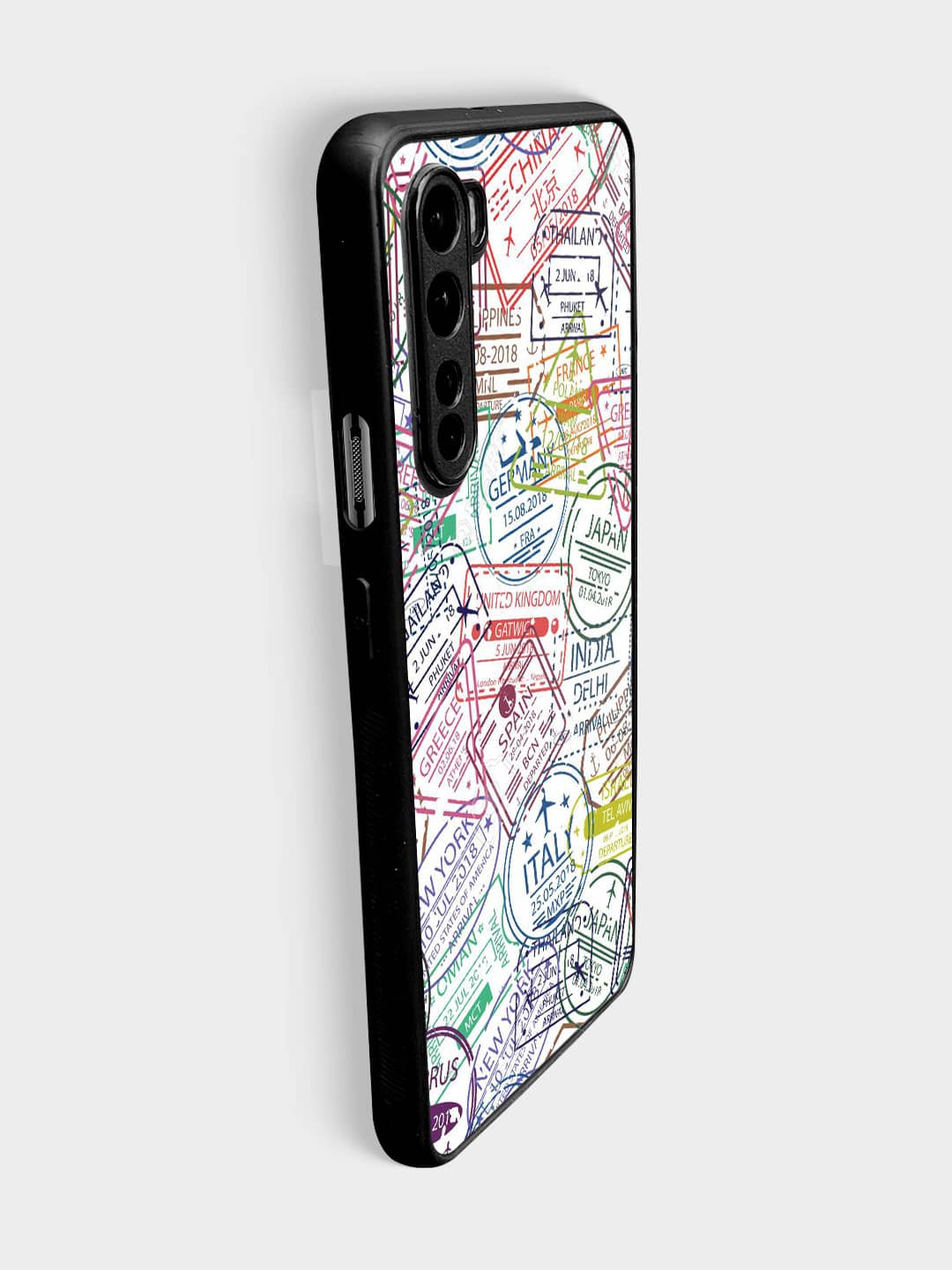 Immigration Stamps White - OnePlus Nord Cover